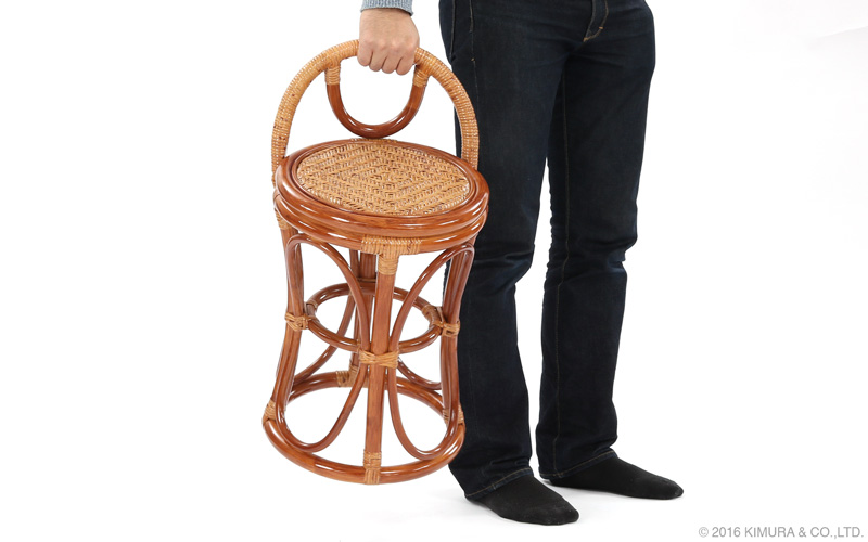 ラタン製スツール Amazon｜サンフラワーラタン ラタンらくらくスツール C422HR